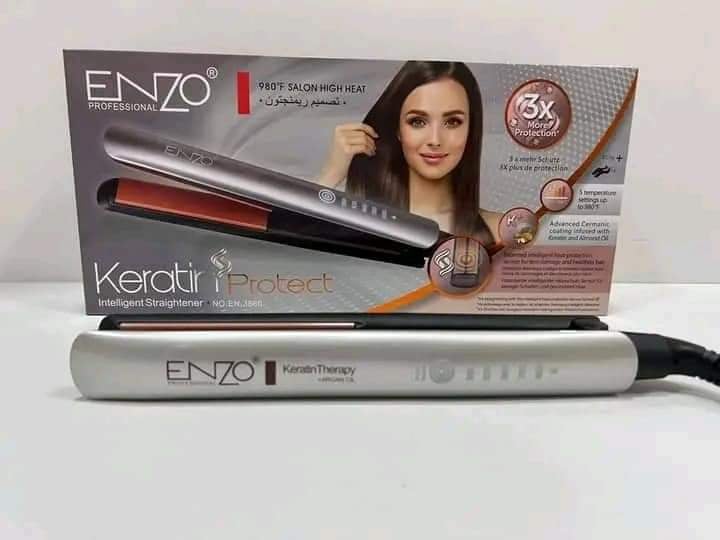 Plaque Lissante Professionnelle ENZO – Protein & Keratin