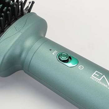 Enzo Brosse magique 2 en 1 sèche-cheveux et lisseur