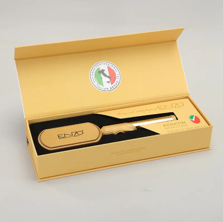 Enzo keratin brush GOLD
